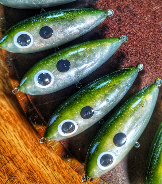 Steve's Lures - A Peanut, A Big Bugeye and a Broken Back