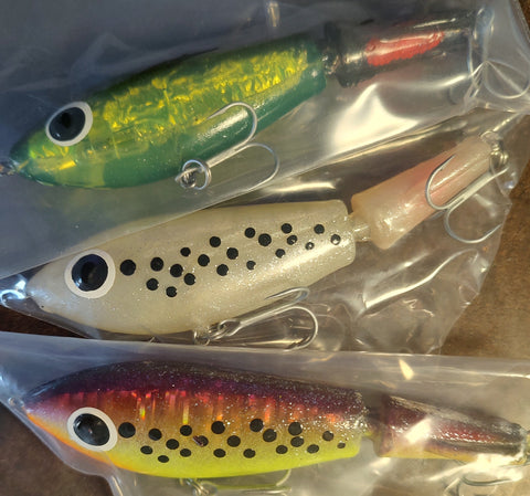 Broken Back Corky – Tagged Shad – Steve's Lures