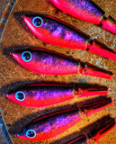 Broken Back Corky - Black Purple Pink