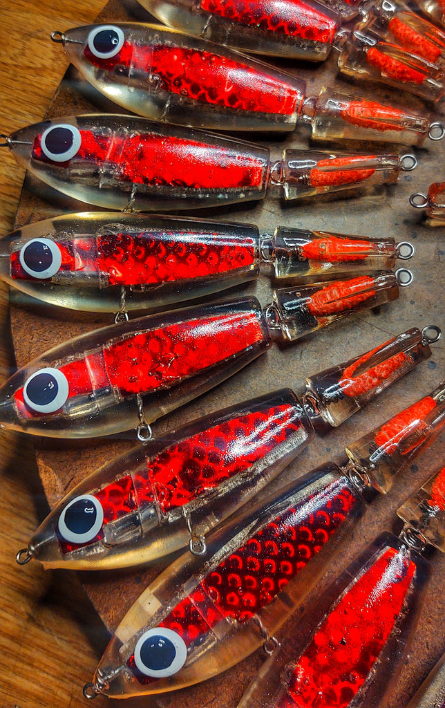 Broken Back Corky- Just Red – Steve's Lures