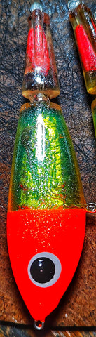 Steve's Lures - A Cajun Red on a Hot Head Broken Back!