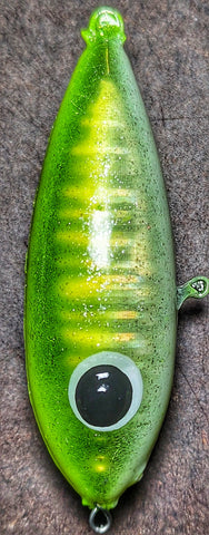 Peanut - Chartreuse  and White