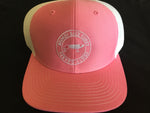 Pink Embroidered Baseball Cap